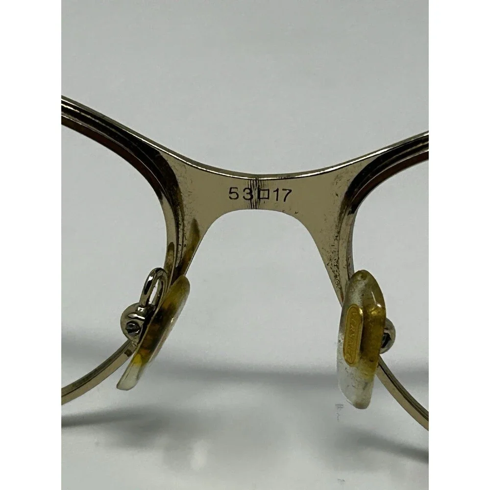 Versace VE1233Q 1366 Black Gold Eyeglasses Frame 53-17 140 Made Italy